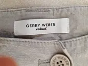 Vorschaubild 4 von Leinen Stoffhose Damen Casual Beige Gr. 38 Alltag