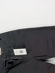 Vorschaubild 4 von Damen Slim Fit Jeans Schwarz Gr. W29/38 Nieten-Details