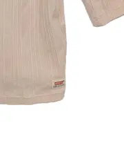 Vorschaubild 5 von Damen Shirt Rippstrick Rosa Gr. M Knopfleiste 3/4-Arm