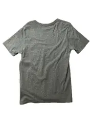 Vorschaubild 3 von Herren T-Shirt Grau Logo Print Baumwolle Gr. M Casual Freizeit