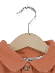 Vorschaubild 3 von Baby Poloshirt Gr. 74 Orange Baumwolle Kurzarm