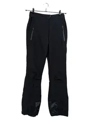 Vorschaubild 1 von Softshell Skihose Kinder Outdoor Polyester Schwarz Gr. 152