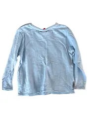 Vorschaubild 2 von Baby Langarmshirt Dino-Print Blau Gr. 74 Baumwolle