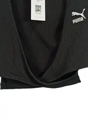 Vorschaubild 2 von Damen Bolero Strickjacke Langarm Cropped Schwarz Gr. XS