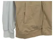 Vorschaubild 4 von College Sweatjacke Herren Gr. M Beige Weiß Varsity Jacke