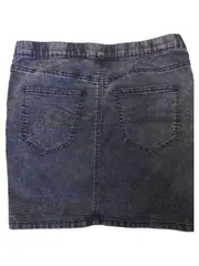 Vorschaubild 2 von Damen Jeansrock Gr. 36/S Grau Denim Mini Stretch