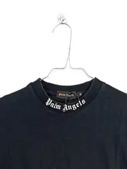 Vorschaubild 2 von T-Shirt Herren Gr. M Schwarz Logo Neck Print Streetwear