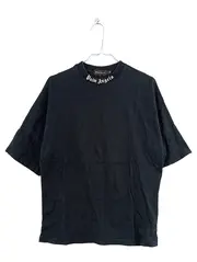 Vorschaubild 1 von T-Shirt Herren Gr. M Schwarz Logo Neck Print Streetwear