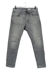 Vorschaubild 1 von 3301 Slim Herren Destroyed Jeans Grau W33/L32