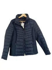 Vorschaubild 1 von Steppjacke Damen Blau Gr. 40 L Casual Polyester Reißverschluss