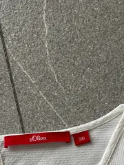 Vorschaubild 6 von Damen Bluse Langarm Weiß Gr. 36/S Casual Elegant