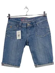 Vorschaubild 1 von EDC by Damen Jeans Shorts Bermuda Gr. W29/38 Blau Denim