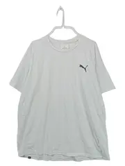 Vorschaubild 1 von Herren Sport Shirt Kurzarm Baumwolle Logo Weiß XXL