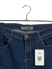 Vorschaubild 3 von AMISU Skinny Jeans Damen Gr. W29/32 Blau Stretch Denim Hose