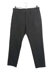 Vorschaubild 1 von Herren Stoffhose Business Grau Uni Polyester Gr. W32/48/M