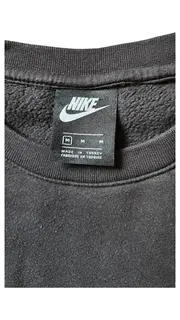 Vorschaubild 3 von Herren Sweatshirt Swoosh Logo Print Schwarz Gr. M Sportswear