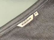 Vorschaubild 8 von Langarmshirt Damen Gr. 38/M Blau Gestreift Knopfleiste Casual