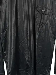 Vorschaubild 3 von Herren Langarmshirt Streetwear Polyester Schwarz Gr. M