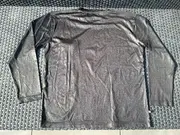 Vorschaubild 2 von Herren Langarmshirt Streetwear Polyester Schwarz Gr. M