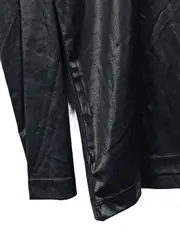 Vorschaubild 4 von Herren Langarmshirt Streetwear Polyester Schwarz Gr. M