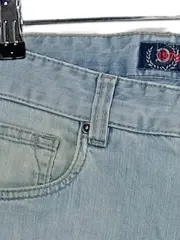 Vorschaubild 2 von Herren Jeans Regular Fit Hellblau W33 L27 Baumwolle Casual