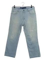 Vorschaubild 1 von Herren Jeans Regular Fit Hellblau W33 L27 Baumwolle Casual