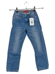 Vorschaubild 1 von Jeans Kinder Regular Fit Gr. 110 Blau Baumwolle