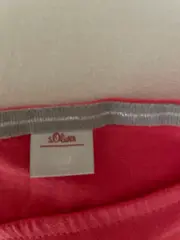 Vorschaubild 4 von Damen T-Shirt Gr. 40/L Pink Casual Kurzarm Baumwolle