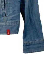 Vorschaubild 4 von Damen Jeansjacke Blau Gr. M 38 Baumwolle Casual Freizeit