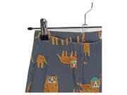 Vorschaubild 3 von Kinder Jogginghose Gr. 104 Grau Tiger-Print Leggings Baumwolle