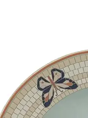 Vorschaubild 3 von Kuchenteller Mehrfarbig Feminin Keramik Schmetterling Motiv