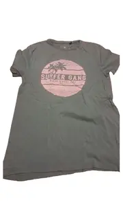 Vorschaubild 1 von Kinder T-Shirt Surfer Gang Miami Coast Life Grün Gr. 152
