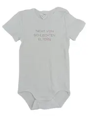 Vorschaubild 1 von Baby Body "Nicht von schlechten Eltern" Gr. 80 Weiß Baumwolle