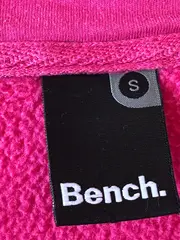 Vorschaubild 5 von Bench Damen Fleecejacke Pink Gr. 36/S Kapuze Reißverschluss Outdoor Sport