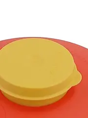 Vorschaubild 3 von Lunchbox Rot Gelb Klappdeckel Snackbox 14cm Brotdose NEU