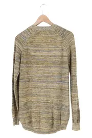 Vorschaubild 2 von HUMÖR Herren Strickjacke Cardigan Gelb Gr. S Baumwolle Casual Vintage