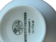 Vorschaubild 4 von Olivia Tasse Unterteller Porzellan Weiß Elegant 7cm