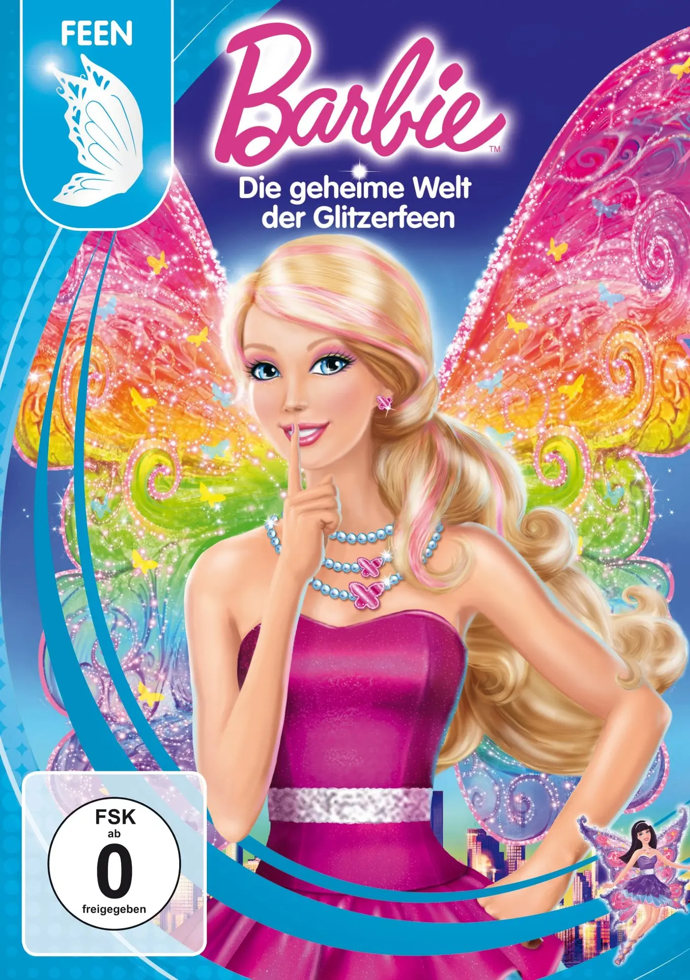 Barbie Die geheime Welt der Glitzerfeen DVD Kinderfilm Deutsch Englisch