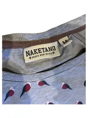 Vorschaubild 2 von Pullover Damen Gr. M Grau Vogel Print Sweatshirt Bird