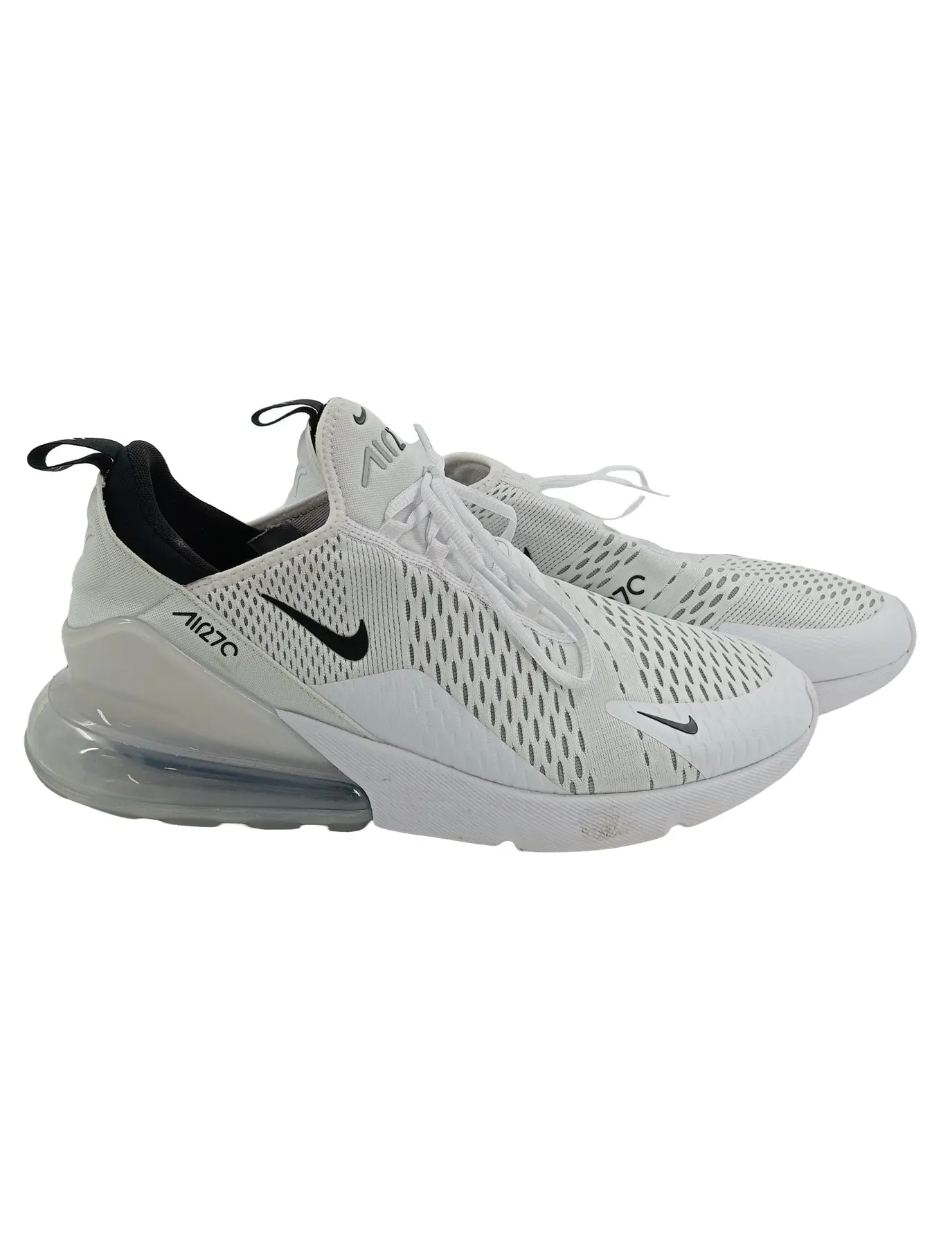 NIKE Air Max 270 Herren Sneaker low Gr. 47 Weiß Sportlich Casual