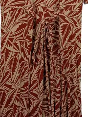 Vorschaubild 3 von Damen Freizeitkleid Gr. 40/L Mehrfarbig Florales Muster Viskose