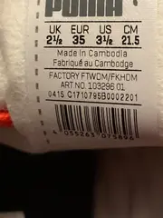 Vorschaubild 4 von evoSPEED 5 Fussballschuhe Kinder Gr. 35 Orange Sportlich Schnürung