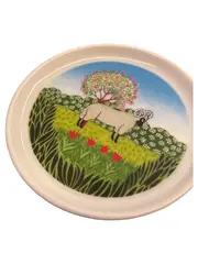 Vorschaubild 1 von Sammelteller 3451 Schaf Porzellan Mehrfarbig 10cm