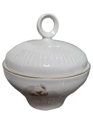 JLMENAU GRAF VON HENNEBERG PORZELLAN Zuckerdose