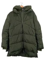 Vorschaubild 1 von Steppjacke Damen Winterjacke Kapuze Oliv Gr. L/40