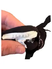 Vorschaubild 6 von Damen Bluse XS Schwarz Boho Stickerei Quasten Ethno Langarm