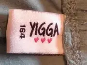 Vorschaubild 3 von Mädchen Leggings Gr. 164 Mint Grün Glitzer 95% Baumwolle