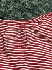 Vorschaubild 3 von Damen T-Shirt L California Logo Streifen Rot Weiß