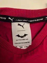 Vorschaubild 4 von The Batman Batmobil T-Shirt Kinder Gr. 140 Rot Fanshirt