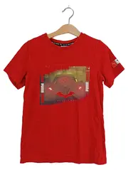 Vorschaubild 1 von The Batman Batmobil T-Shirt Kinder Gr. 140 Rot Fanshirt